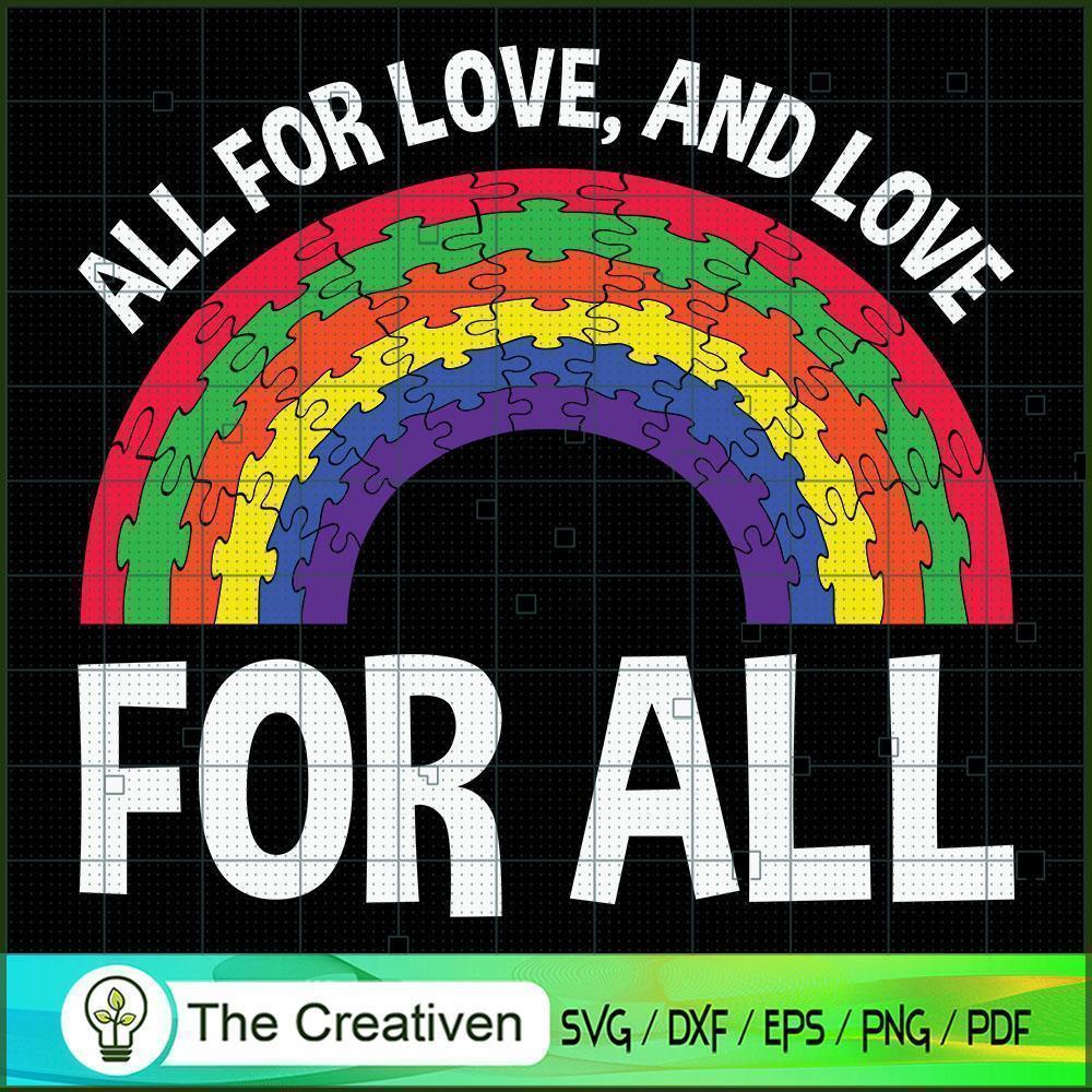 All for Love and Love for Al SVG Cut File for Cricut 1 All for Love and Love for Al SVG Cut File for Cricut