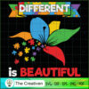 Different is Beautiful Autis SVG Cut File for Cricut Design 17467 3 18 copy 47