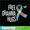 Free Grandma Hugs Autism Awa SVG Cut File for Cricut 2 129 copy 3