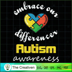 Autism Awareness Heart SVG , Autism Awareness SVG , Love Autism SVG