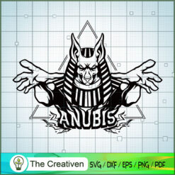 Silhouette Dog Clipart Anubis SVG Cut File for Cricut & Silhouette