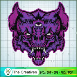 The Bat Head Monster SVG,The Bat SVG, Halloween SVG