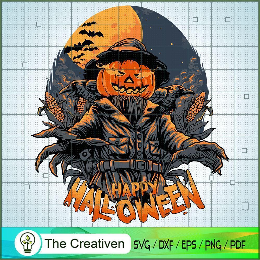 The Scarecrow Happy Halloween Horror SVG, Horror SVG, Halloween SVG 1 The Scarecrow Happy Halloween Horror SVG, Horror SVG, Halloween SVG
