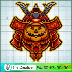 Halloween Jack O’lantern Jap SVG Cut File for Cricut