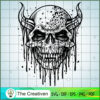 Silhouette Zombie Evil Skull Halloween SVG, Skull SVG, Halloween SVG 2 9 copy 50