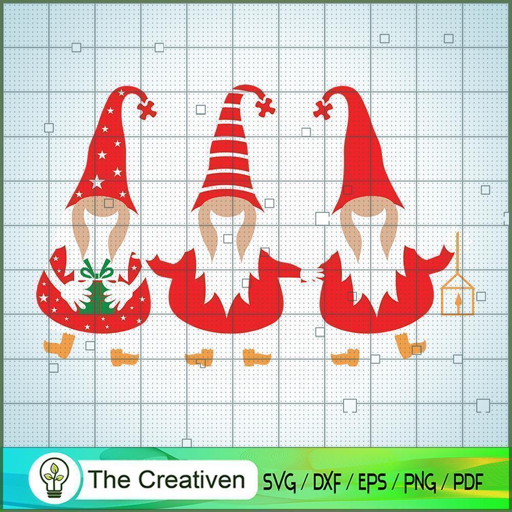 Christmas Gnomes SVG Cut File for Cricut & Silhouette Design 17100 1 Christmas Gnomes SVG Cut File for Cricut & Silhouette Design 17100