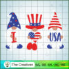 Patriotic Gnomes Svg, 4th of July Gnomes, Gnomes SVG