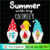 Summer With Gnomies SVG, Summer SVG, Gnomes SVG