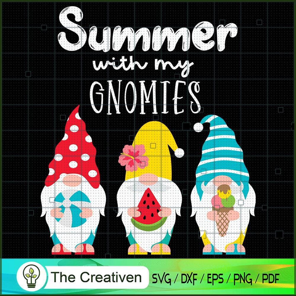 Summer With Gnomies SVG, Summer SVG, Gnomes SVG 1 Summer With Gnomies SVG, Summer SVG, Gnomes SVG
