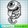 Halloween Character One Eye Monster SVG, Monster SVG, Halloween SVG 3 40 copy 26