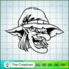 Halloween Character Old Lady Witch Head SVG, Witch SVG, Halloween SVG 3 38 copy 29