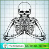 Halloween Character Pray Skeleton SVG, Skeleton SVG, Halloween SVG 3 37 copy 29