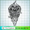 Halloween Cherry Ice Cream Cone SVG, Cream Cone SVG, Halloween SVG 3 32 copy 34