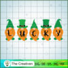 Lucky Gnomes Svg, St Patrick's Day Svg, Gnomes SVG 3 6 copy 50