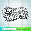 Silhouette Happy Halloween Pumpkin SVG,Pumpkin SVG, Halloween SVG 3 26 copy 40