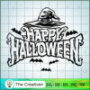 Silhouette Happy Halloween Witch Hat SVG, Witch Hat SVG, Halloween SVG 3 25 copy 38