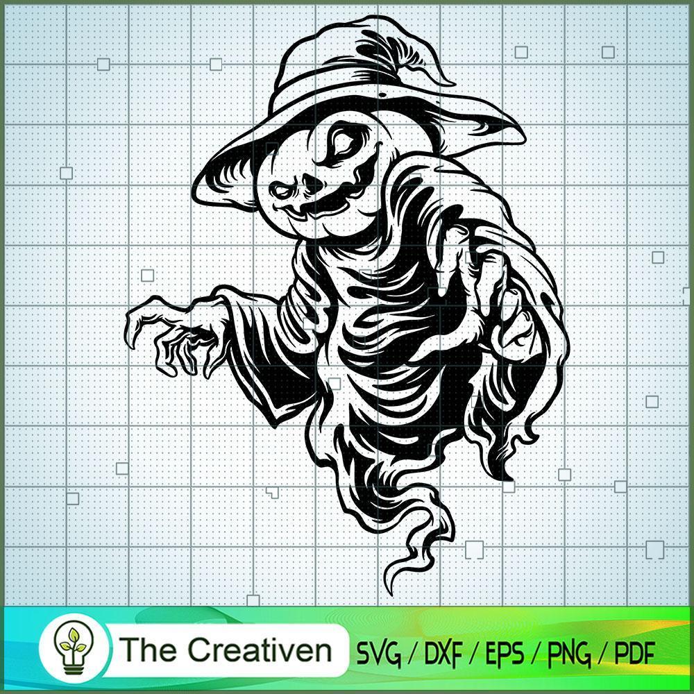 Halloween Pumpkin Head Witch Terror SVG, Pumpkin Head SVG, Halloween SVG 1 16 copy 45