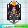 Santa Claus Motor SVG, Motorcycle SVG, Santa Christmas SVG 3 motor 2 copy