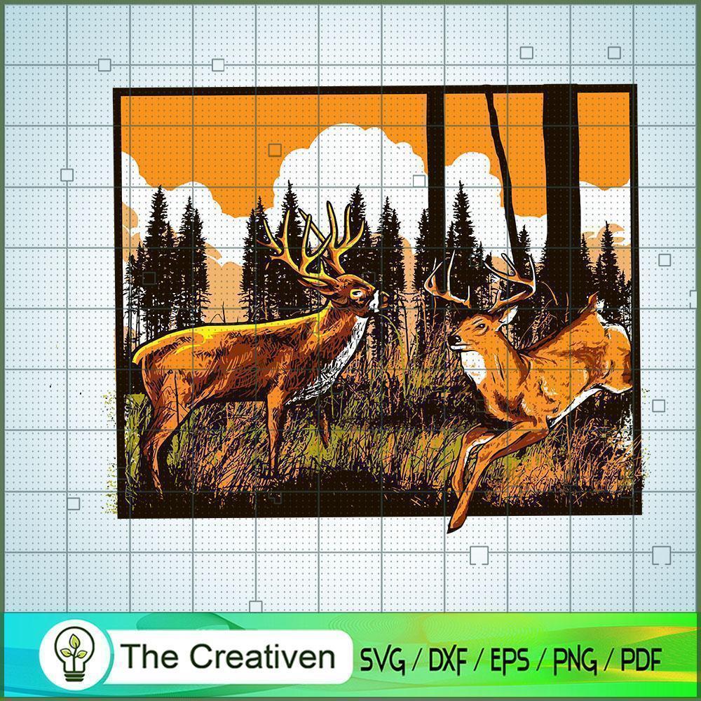 Hunting Deer SVG, Deer SVG, Animals SVG 1 Hunting Deer SVG, Deer SVG, Animals SVG