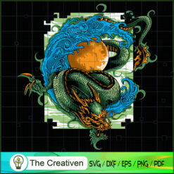 Dragon SVG , Dragon Tattoo SVG