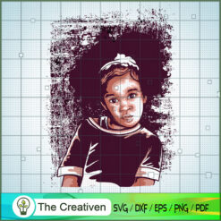 Frizzy Hair SVG, Black Baby SVG, Black People SVG