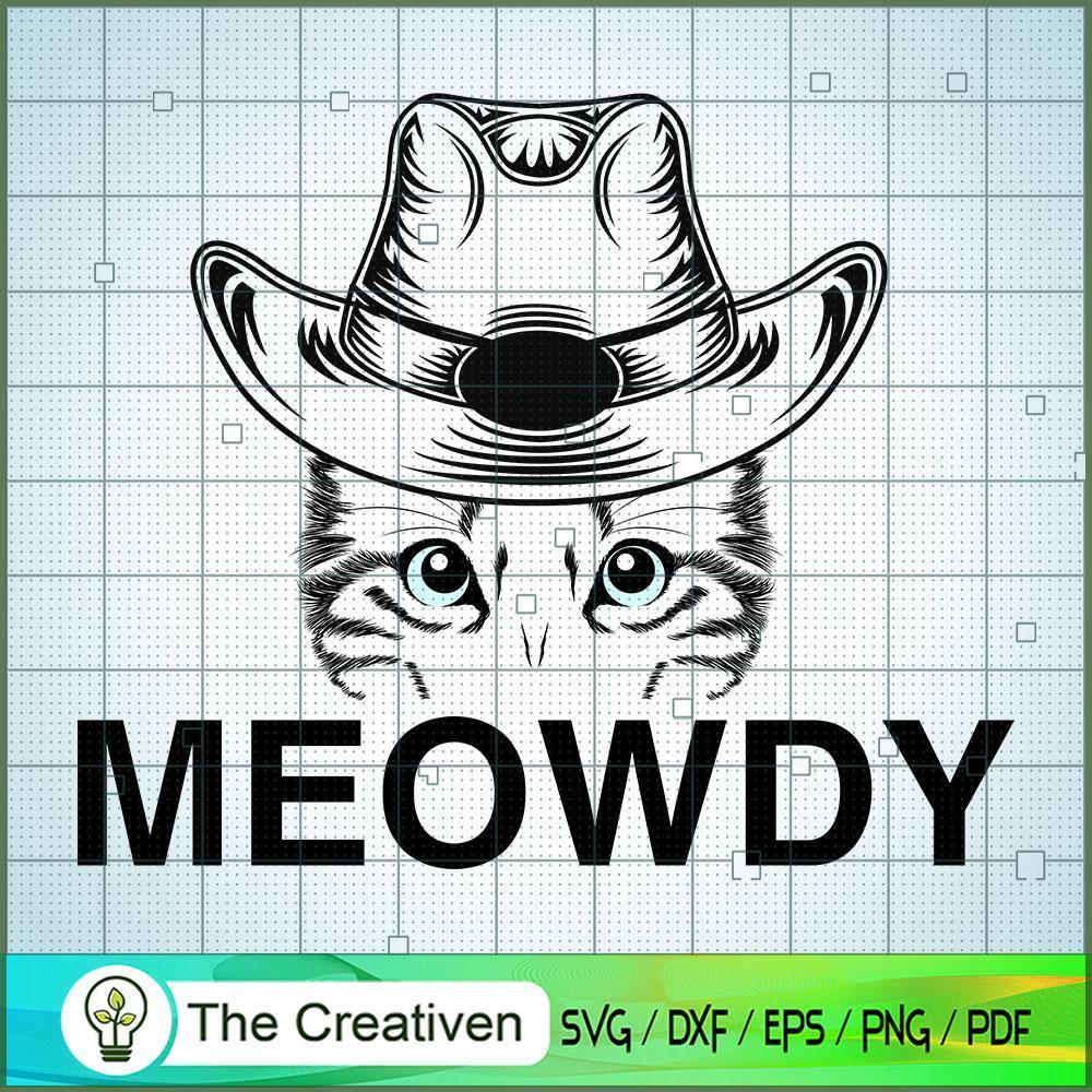 MEOWDY SVG , Cat SVG files For Cricut, Cat SVG, Cat Silhouette 1 32 copy 33