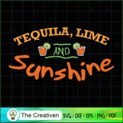 Tequila Limes Sunshine Beach SVG Cut File for Cricut