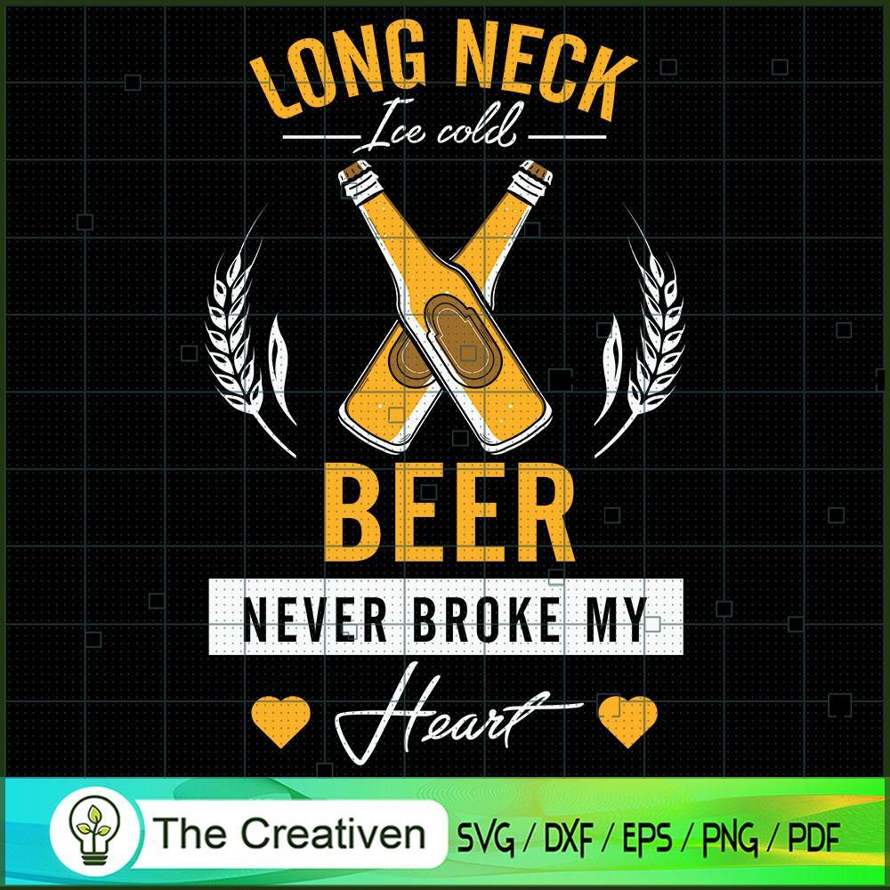 Beer Never Broke My Heart Fu SVG Cut File for Cricut 1 Beer Never Broke My Heart Fu SVG Cut File for Cricut