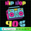 Hip Hop Boombox the 90's Rap Music Lover SVG, Vintage 80s SVG, Old Style SVG 2 20 copy 42