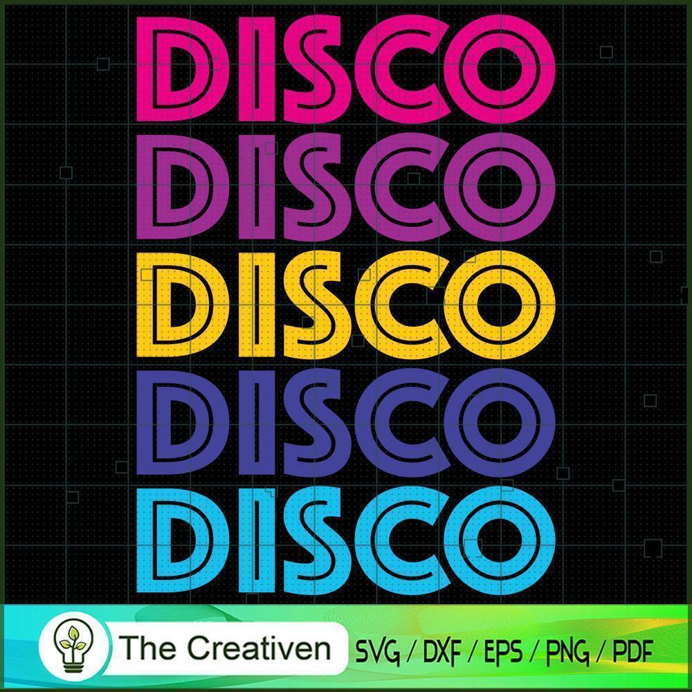 Disco Funky Vintage 70s 80s Dance Party SVG, Vintage 80s SVG, Old Style SVG 1 8 copy 46