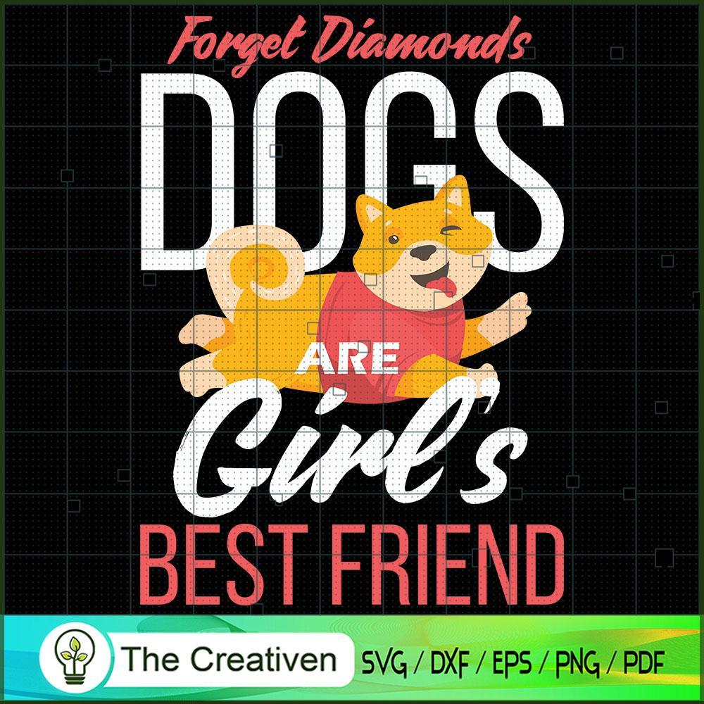 Forget Diamonds Dogs SVG , Dog SVG , Dog Silhouette , Shiba Silhouette 1 Forget Diamonds Dogs SVG , Dog SVG , Dog Silhouette , Shiba Silhouette