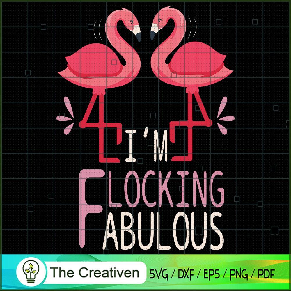 I'm Flocking Fabulous Pink F SVG Cut File for Cricut 1 I'm Flocking Fabulous Pink F SVG Cut File for Cricut