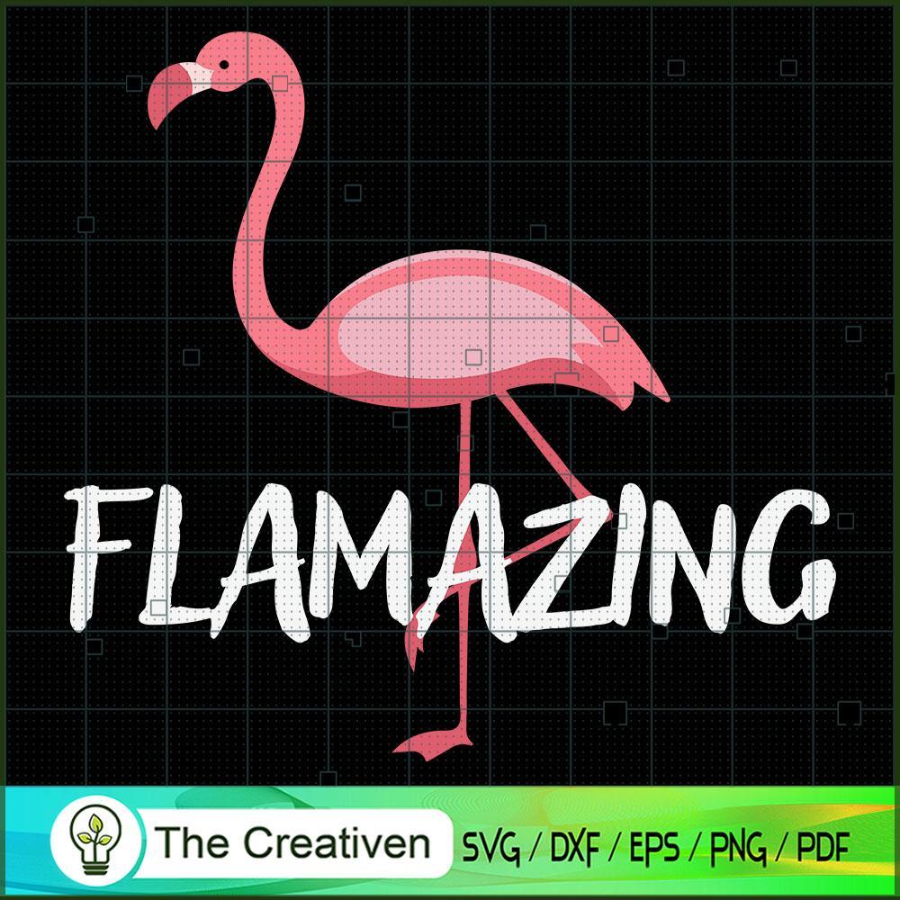 Flamazing Pink Flamingo Nove SVG Cut File for Cricut 1 Flamazing Pink Flamingo Nove SVG Cut File for Cricut