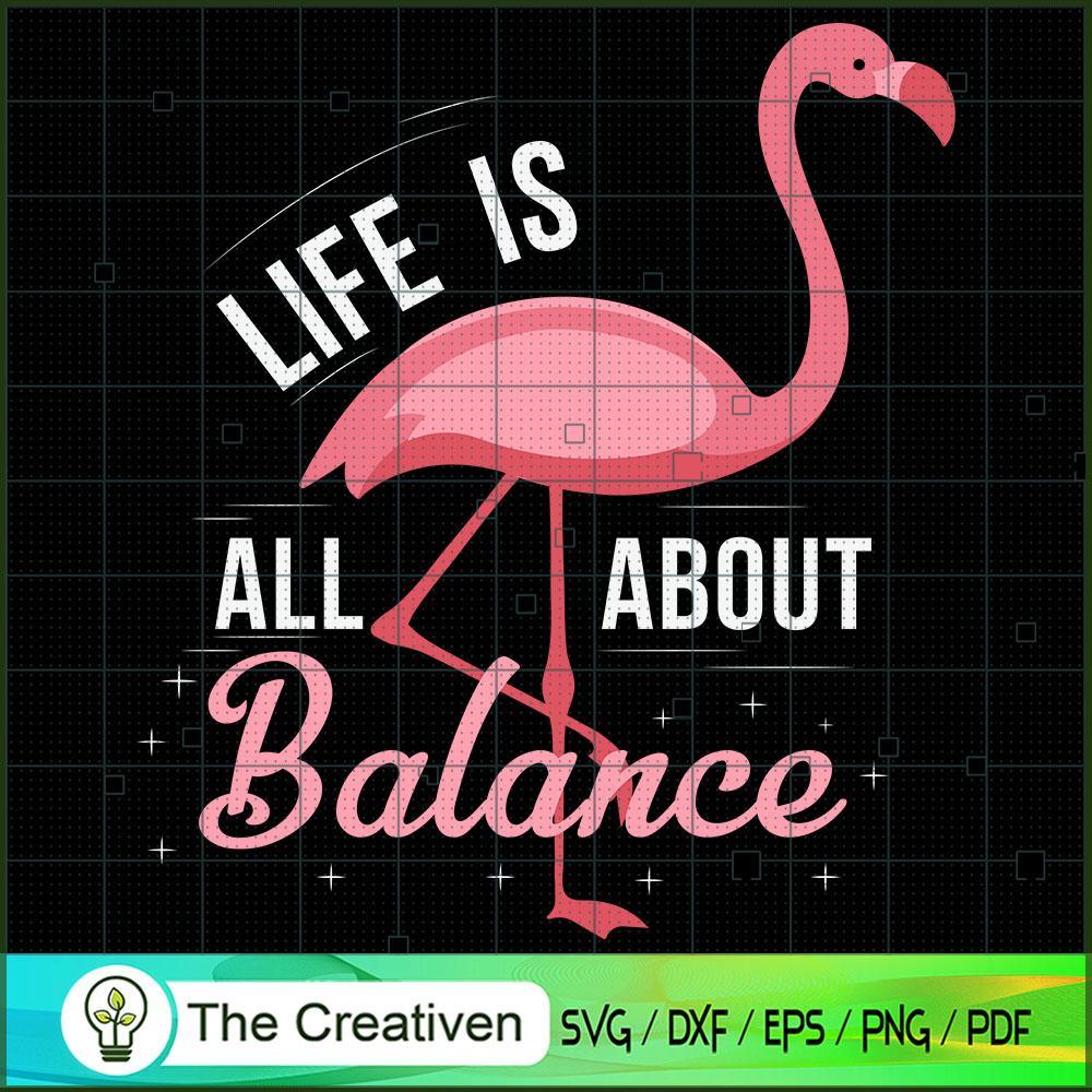 Flamingo Life is All About B SVG Cut File for Cricut 1 Flamingo Life is All About B SVG Cut File for Cricut