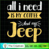 All I Need is My Dog and My Jeep SVG , Dog SVG , Dog Silhouette 2 25 copy 32