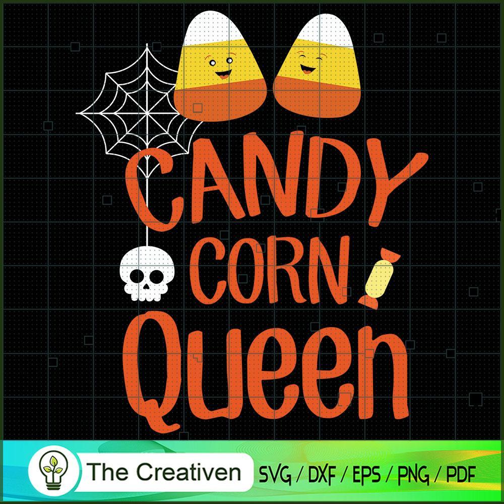 Candy Corn Queen File SVG, Corn Queen SVG, Halloween SVG 1 Candy Corn Queen File SVG, Corn Queen SVG, Halloween SVG