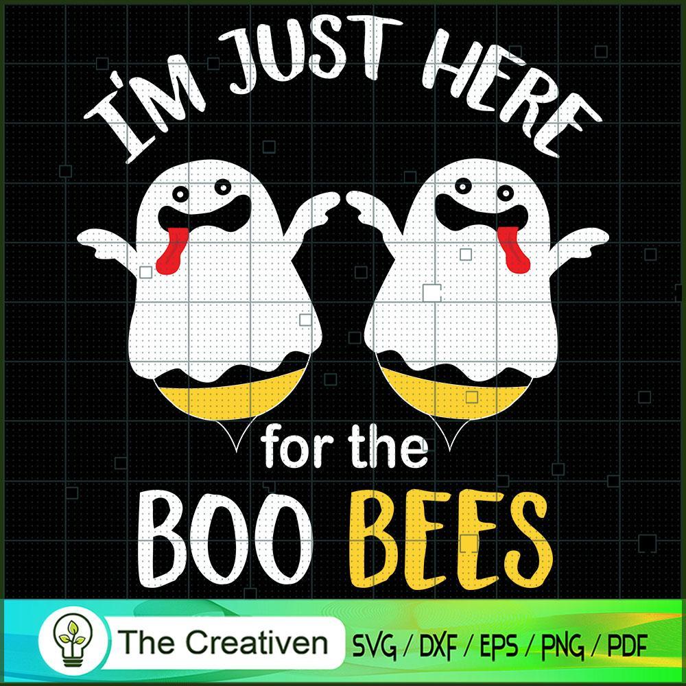 I'm Just Here for the Boo Bees SVG, Boo Bees SVG, Halloween SVG 1 I'm Just Here for the Boo Bees SVG, Boo Bees SVG, Halloween SVG