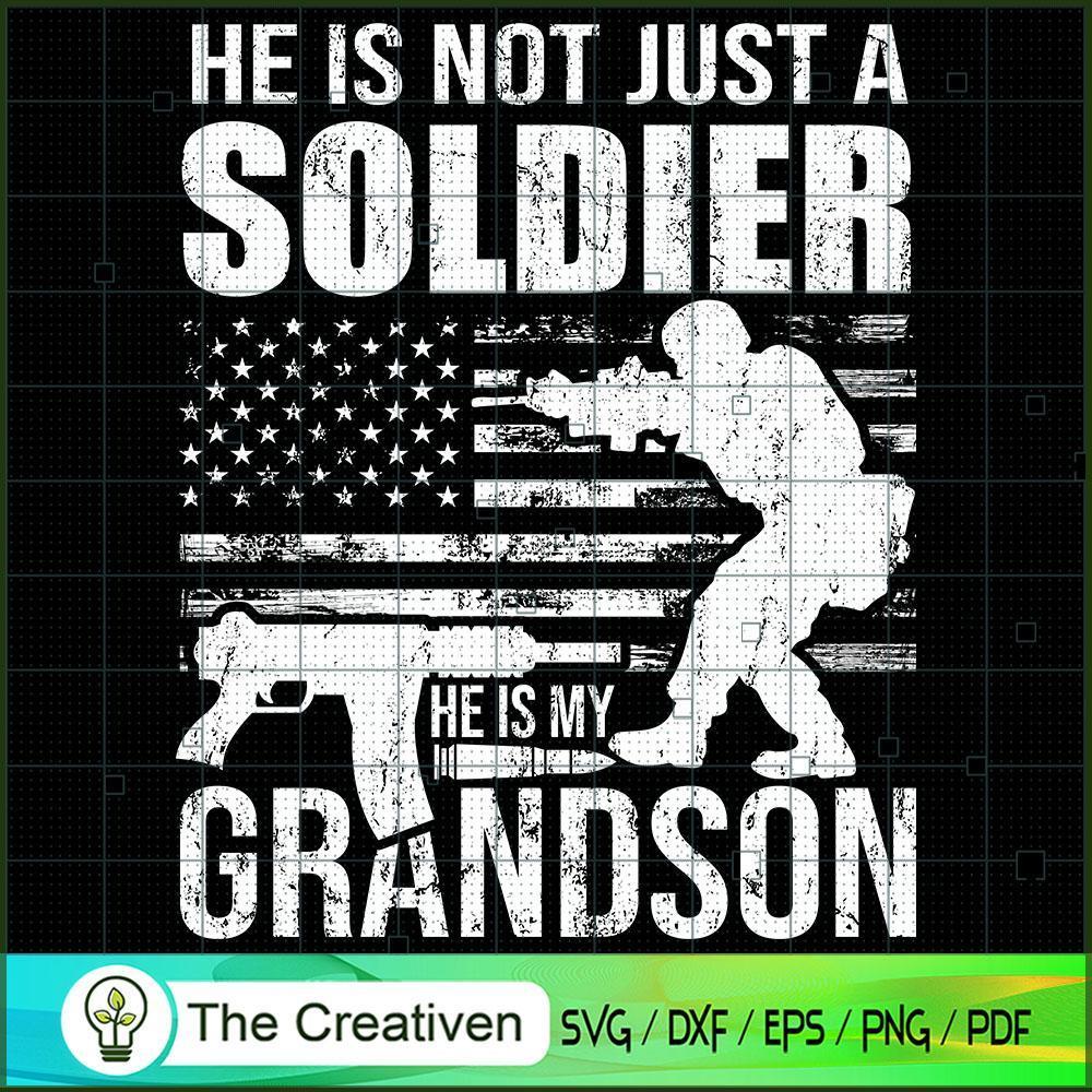 He is Not Just a Soldier He SVG Cut File for Cricut Design 15854 1 He is Not Just a Soldier He SVG Cut File for Cricut Design 15854