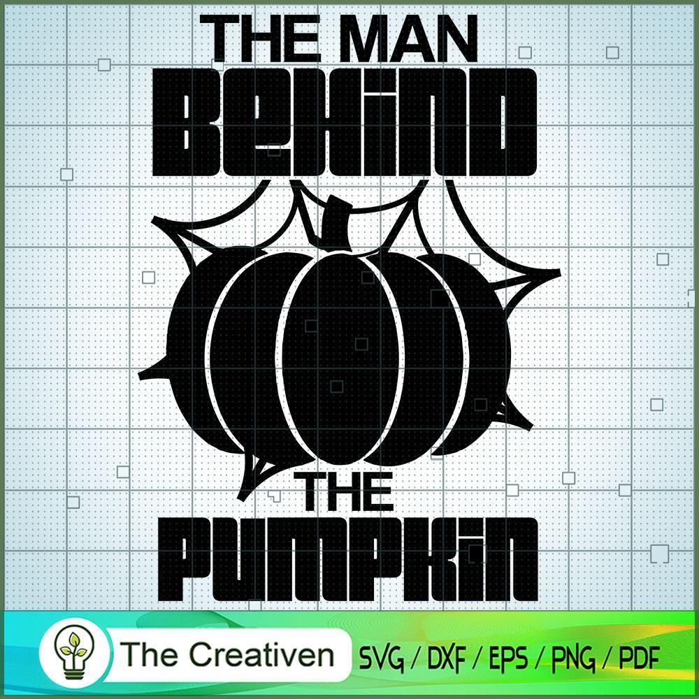 The Man Behind the Pumpkin SVG Cut File for Cricut & S Design 15832 1 The Man Behind the Pumpkin SVG Cut File for Cricut & S Design 15832