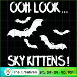 Oh Look... Sky Kittens Halloween SVG, Sky Kittens SVG, Halloween SVG