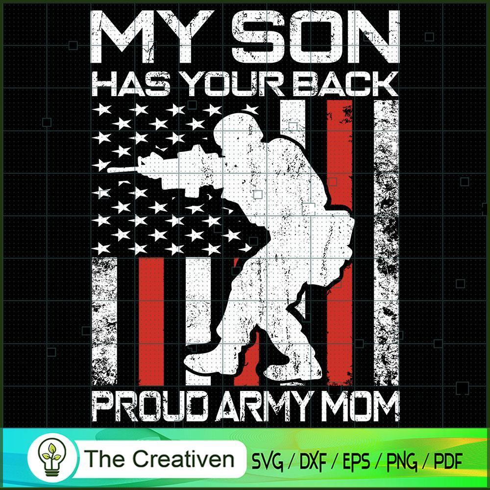 My Son Has Your Back - Proud SVG Cut File for Cricut 1 My Son Has Your Back - Proud SVG Cut File for Cricut
