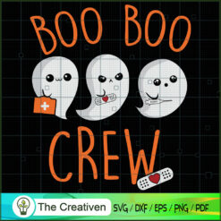 Boo Boo Crew Halloween Costume SVG, Boo Boo SVG, Halloween SVG
