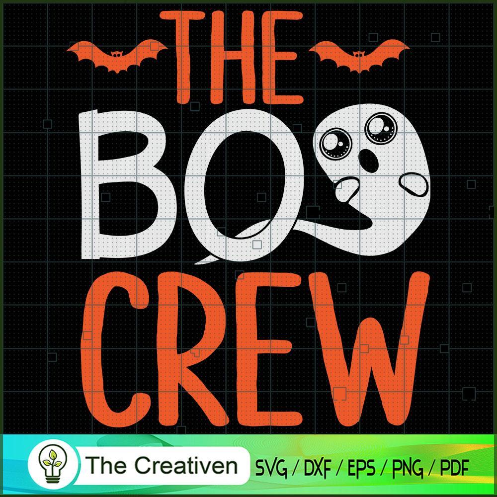 The Boo Crew Halloween SVG, Boo Crew SVG, Halloween SVG 1 The Boo Crew Halloween SVG, Boo Crew SVG, Halloween SVG