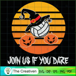 Volleyball Halloween Witch H SVG Cut File for Cricut
