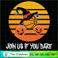 Basketball Halloween Witch H SVG Cut File for Cricut