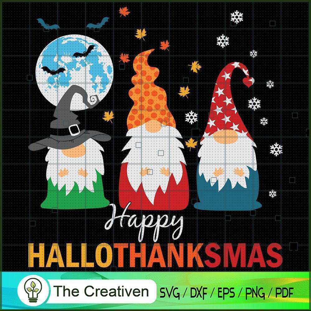 Gnomes Halloween Xmas Hallothanksmas SVG, Gnomes SVG, Halloween SVG 1 Gnomes Halloween Xmas Hallothanksmas SVG, Gnomes SVG, Halloween SVG