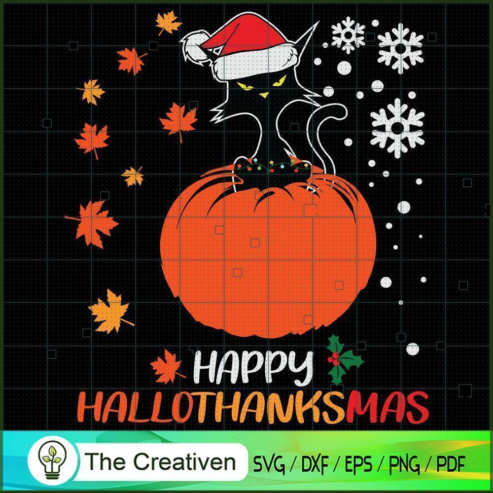 Black Cat Halloween Xmas Hal SVG Cut File for Cricut 1 Black Cat Halloween Xmas Hal SVG Cut File for Cricut
