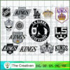 Los Angeles Kings Bundle SVG Cut File for Cricut & Silhouette 2 49 Los Angeles Kings copy