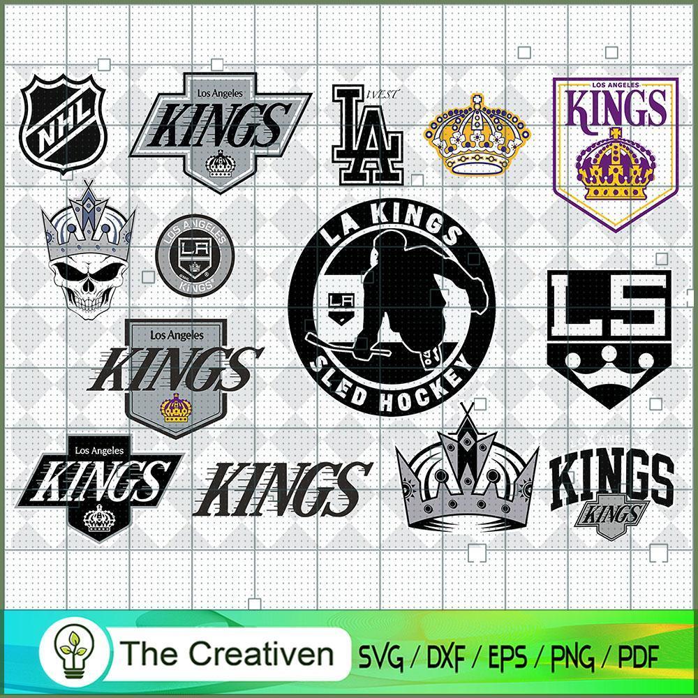 Los Angeles Kings Bundle SVG Cut File for Cricut & Silhouette 1 Los Angeles Kings Bundle SVG Cut File for Cricut & Silhouette