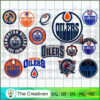 Edmonton Oilers Bundle SVG Cut File for Cricut & Silhouette 3 64 Edmonton Oilers copy